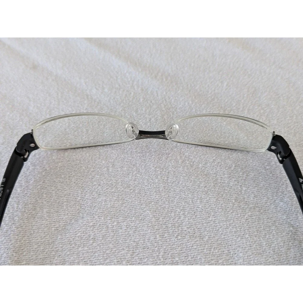 Adidas Designer Eyeglasses a881-60-6053 Black & Metal 50 [] 19 1 135